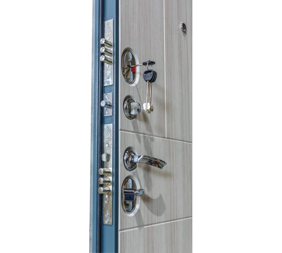 Дверь DIVA STR МХ-10 2050x960 мм, левая, Бетон темный - Ясень УТ-00079107