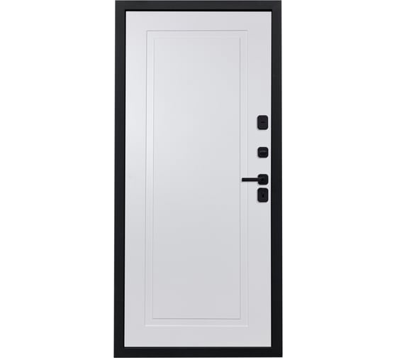 Дверь DIVA 74 2050x860 мм, левая, Дуб Олива софт - Н10 Белый софт УТ-00079819