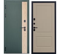 Дверь DIVA 74 2050x860 мм, левая, Дуб Олива софт - Д7 Софт Шампань УТ-00079815