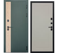 Дверь DIVA 74 2050x960 мм, правая, Дуб Олива софт - Н10 Софт Шампань УТ-00079830