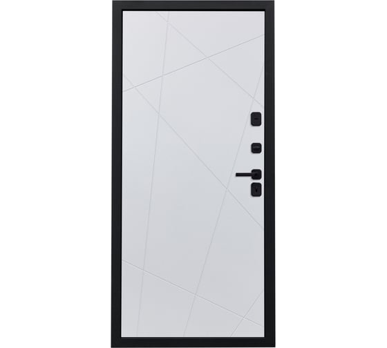 Дверь DIVA 74 2050x960 мм, правая, Дуб Олива софт - Д11 Белый софт УТ-00079756
