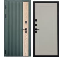 Дверь DIVA 74 2050x860 мм, левая, Дуб Олива софт - Н10 Софт Шампань УТ-00079827