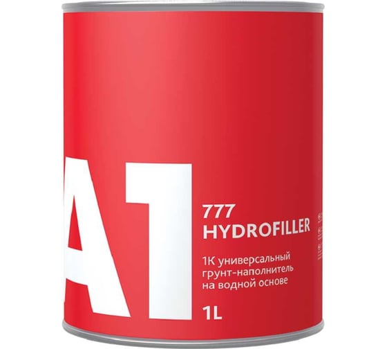 Грунт-изолятор A1 777 1К HYDROFILLER, 1 л 777HD-1000
