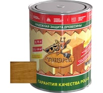 Пропитка для дерева Poli-R тонэрол дуб, 0.75 л 13780