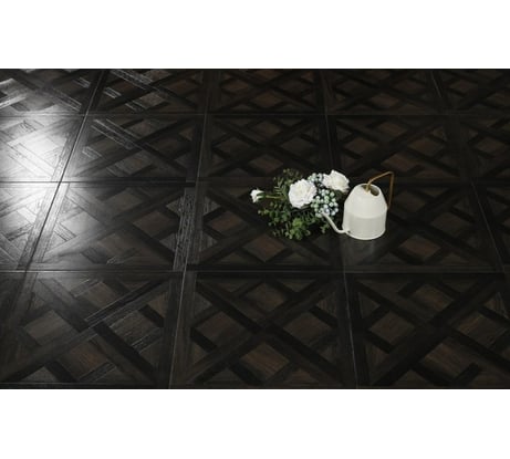 Ламинат WOODSTYLE Opera 34 класс, 12 мм, влагостойкий, 2,42 м2, фаска 70338 Шанье черный