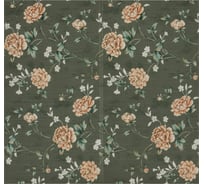 Мягкая самоклеящаяся 3D панель LAKO МЕГА комплект 10 шт., Барокко Темно-зеленый, 70x70 см LKD-5-1022-KO-MEGA10