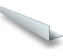 Уголок алюминиевый Valcomp k-2 decor 18x19x3000 мм, цвет анодированное серебро 2202029