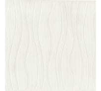 Самоклеящаяся мягкая 3D панель LAKO МЕГА комплект 10 шт., Модерна Белый, 60x60 см LKD-46-05-501-KO-MEGA10