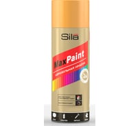 Универсальная аэрозольная эмаль Sila home Max Paint оранжевый ral 2004, 520 мл 00-00004735