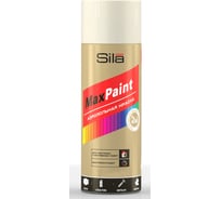 Универсальная аэрозольная эмаль Sila home Max Paint слоновая кость ral 1015, 520 мл 00-00004739