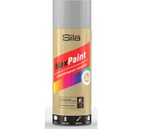 Универсальная аэрозольная грунт-эмаль Sila home Max Paint серый, 520 мл 00-00004753