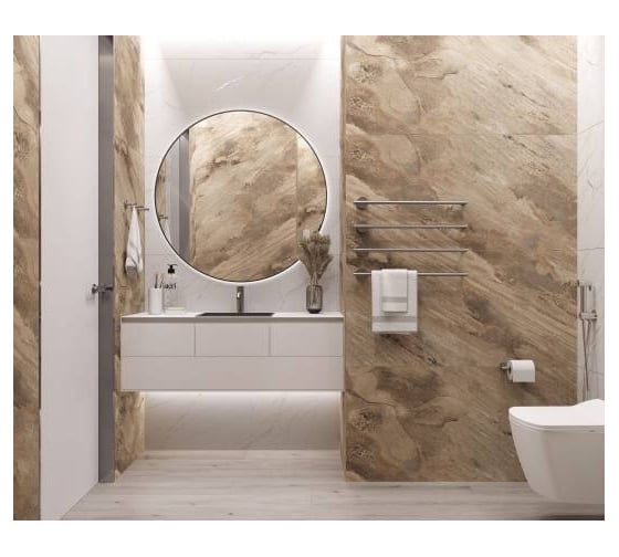 Керамогранит LAPARET miranda brown 60x60 см, упаковка 1,44 м2, 4 шт. х9999286893