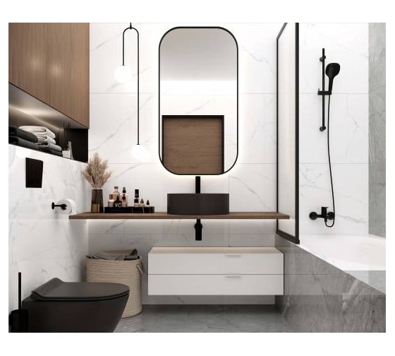 Керамогранит LAPARET atlantic white i белый, 60x120, полированный х9999294582