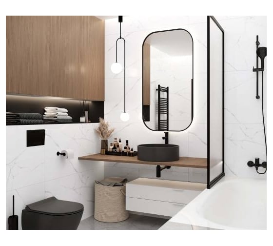 Керамогранит LAPARET atlantic white i белый, 60x120, полированный х9999294582
