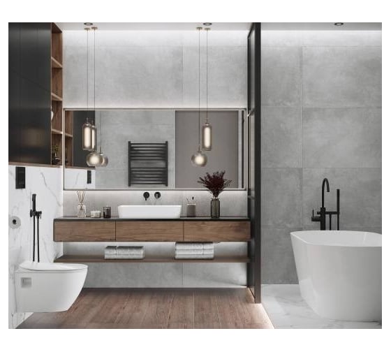 Керамогранит LAPARET callisto gray 60x120, карвинг, 1,44 м2, 2 шт. х9999286858