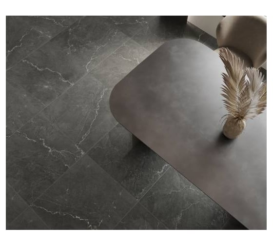 Керамогранит LAPARET leda black 60x60, карвинг, 1,44 м2, 4 шт. х9999286891
