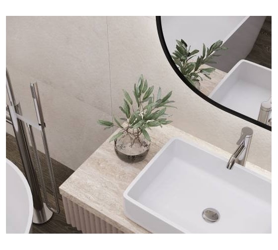 Керамогранит LAPARET charon cream 60x120, карвинг, 1,44 м2, 2 шт. х9999286862