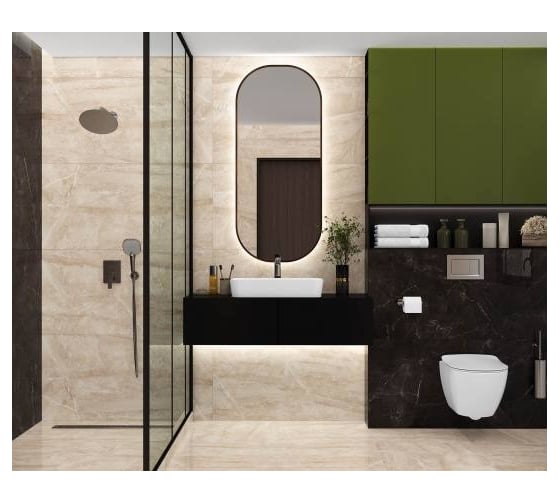 Керамогранит LAPARET Mainstream beige бежевый, 60x60, полированный, 1,44 м2, 4 шт. х9999294574