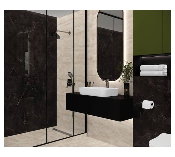 Керамогранит LAPARET Mainstream beige бежевый, 60x60, полированный, 1,44 м2, 4 шт. х9999294574