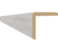 Универсальный угол STELLA Exclusive, МДФ, 2700x24x24 мм, Ледяное дерево, 10 шт. ЦБ-00012614