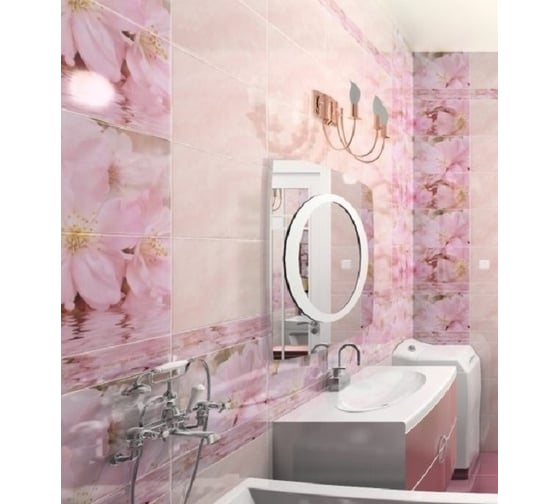 Декоративный массив Belleza Букет розовый, 07-00-5-09-01-41-662 СК000010771