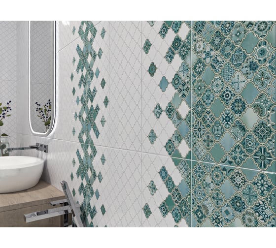 Декор Azori Ceramica Calypso 2 20.1x50.5 см 00-00001248