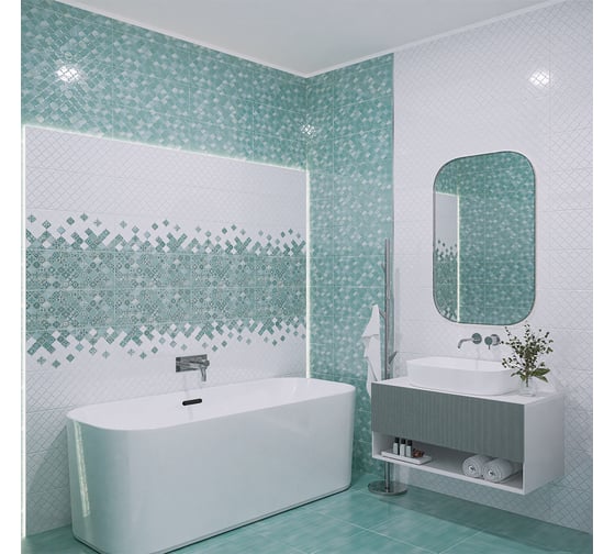 Декор Azori Ceramica Calypso 2 20.1x50.5 см 00-00001248