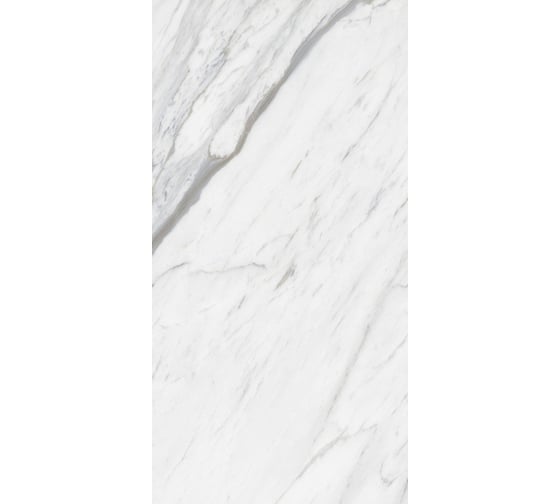 Керамогранит Global Tile Calacatta Belgia формат 60x120 см, белый, в коробке 1.44 кв. м GT120606203PR