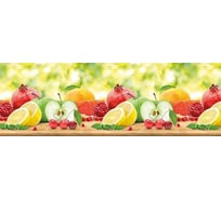 Кухонный фартук Волшебная палочка АБС, 3.0х0.6 м, Фрукты УТ000064533
