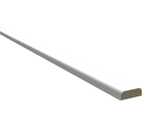 Нащельник ООО ВДК ПВХ, белоснежная шагрень, 8х30 мм Ж60 26900042