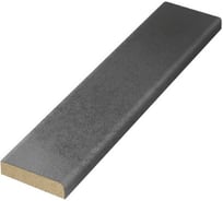 Нащельник ООО ВДК ПВХ, бетон темный, 8х30 мм Ж64