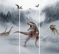 Фотообои Студия фотообоев Палеозойская эра, 300x270 см, 3 полотна 1321260