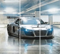 Фотообои Студия фотообоев Презентация суперкара, 300x270 см, 3 полотна 1321262
