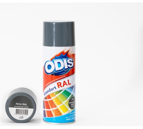 Краска-спрей ODIS standart RAL антрацитово-серый 0.45 л 7016ral