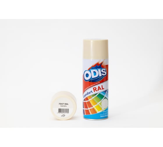 Краска-спрей ODIS standart RAL телегрей 4 7047ral