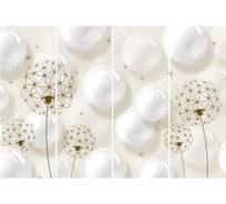 Фотообои Студия фотообоев Жемчужный фон, 400x270 см, 4 полотна 1421303