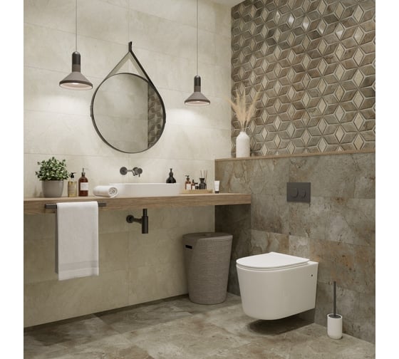 Настенный декор Primavera Empressa Brown Decor 04 30x90 см (DC06-04) 62734