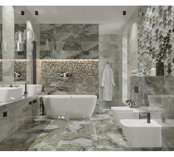 Керамогранит Primavera Hypnose Grey 60x60 см (GR112) 62739