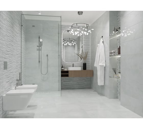 Настенный декор Primavera Amore Silver Decor 02 30x90 см (DG09-02) 62715