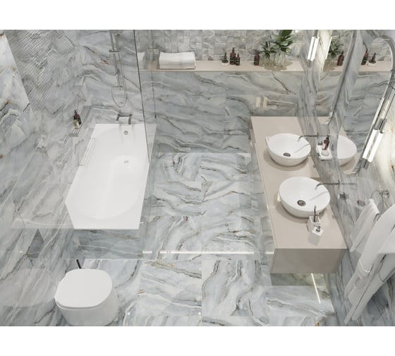 Керамогранит Primavera Joie Silver 60x60 см (PR140) 62744