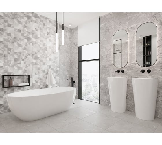 Керамогранит Primavera Miracle Silver 60x60 см (CR111) 62748