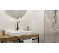 Вставка декоративная Нефрит-Керамика Альбори серый сортовые 500x250x9 (вариант №1) 1шт. 04-00-1-10-03-06-1040-1