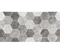 Облицовочная плитка Нефрит-Керамика Брилон серый, сортовая, 500x250x9 мм, 1.63 кв. м 00-00-4-10-00-06-1003