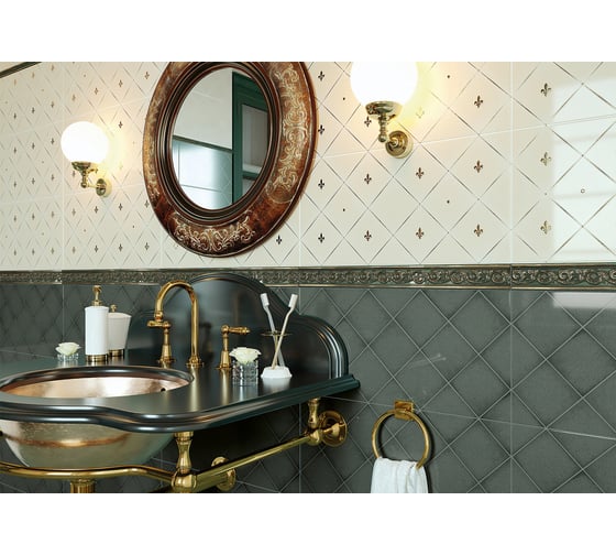 Настенная плитка NewTrend Adele Verde 249x500x8.5 мм, 10 шт. в упаковке WT9ADE24
