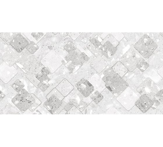 Декор Нефрит-Керамика Трани серый, массив, стандарт, 600x300x9 мм, 1 шт. 07-00-5-18-00-06-3262