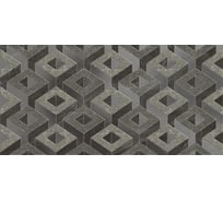 Декоративная вставка Нефрит-Керамика Мемори графит, сортовые, 500x250x9 мм, вариант №0, 1 шт. 04-01-1-10-03-18-1058-0