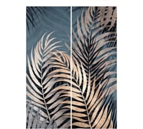 Фотообои Студия фотообоев Золотистые листья, 200x270 см, 2 полотна 1221267