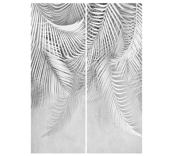 Фотообои Студия фотообоев Пальмовые листья, 200x270 см, 2 полотна 1221254