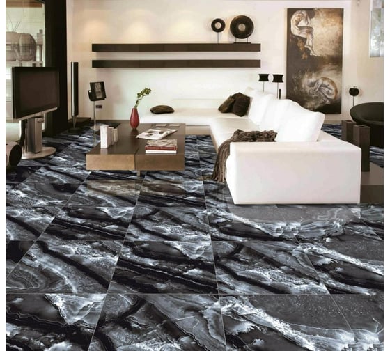 Керамогранит Primavera Black Modulo 60x60 см (GR108) 49338