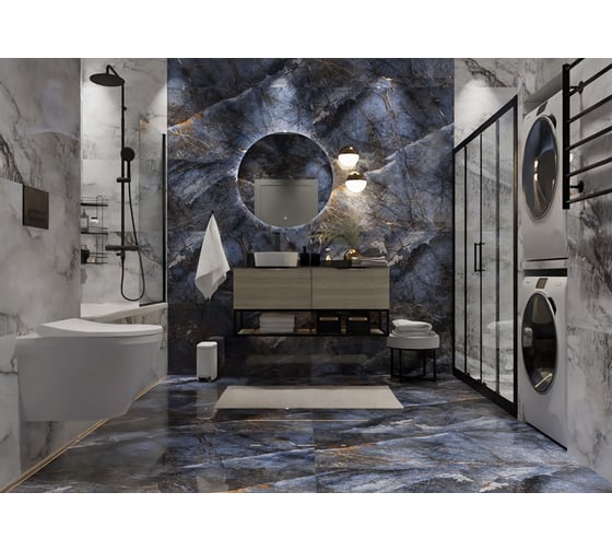 Керамогранит Primavera Bigium Blue 60x120 см (GR202) 22130